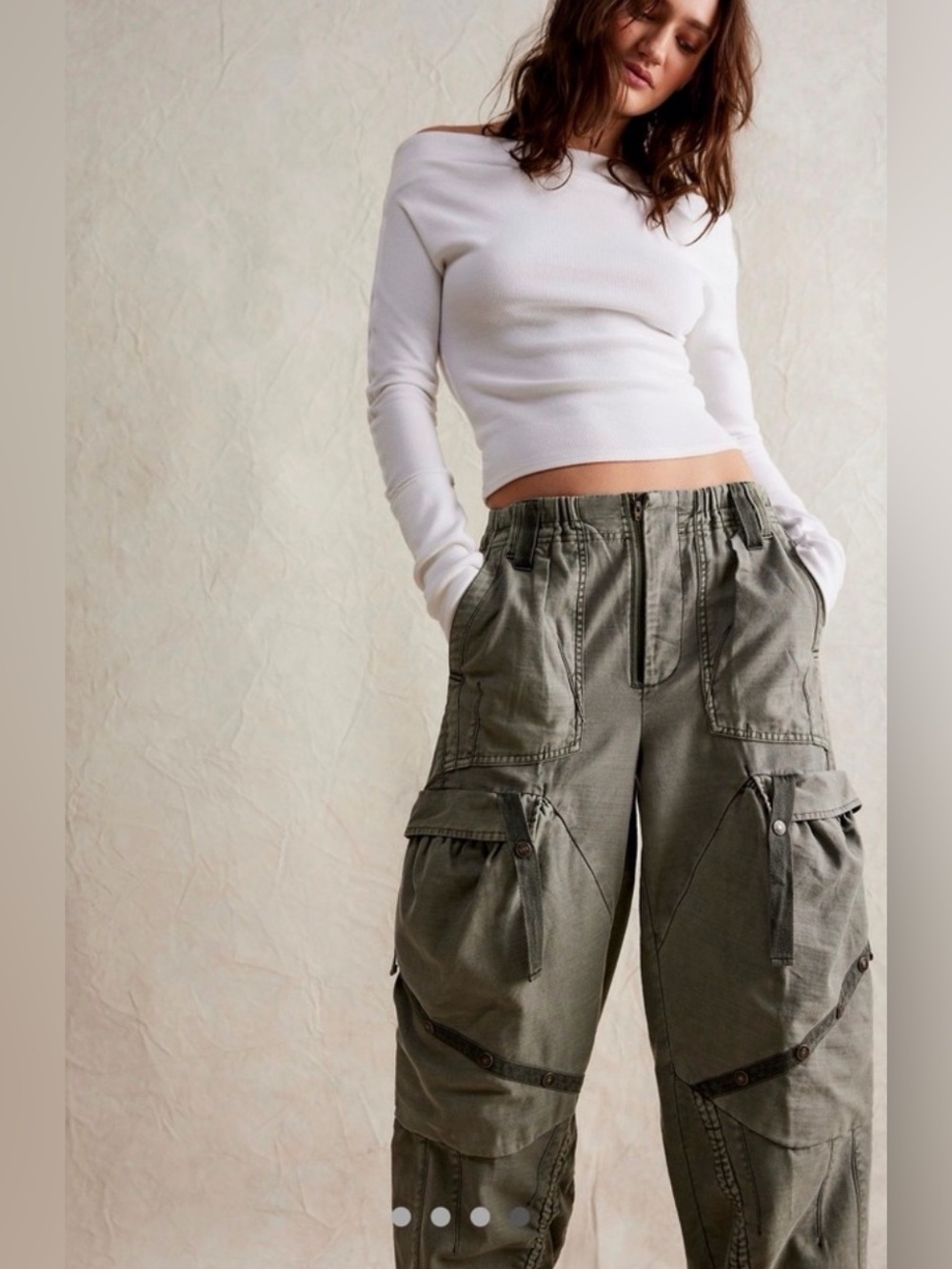 Free People Utility Cargo Pants NWT - Picture 9 of 10